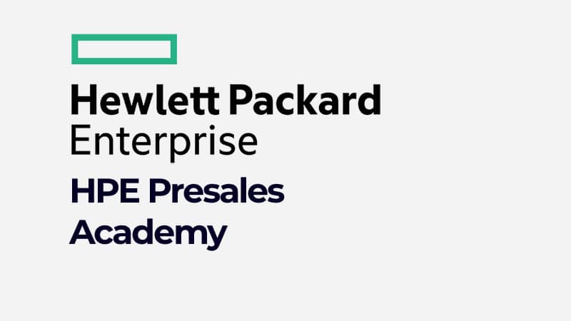 HPE Presales Academy