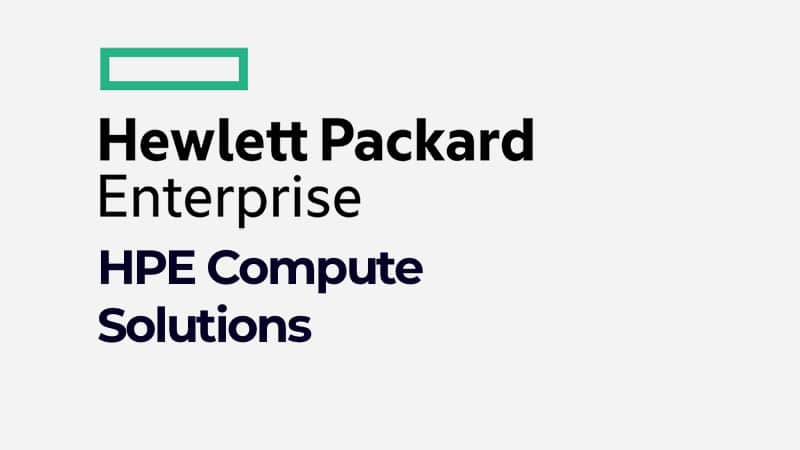 HPE Compute Solutions (0001174342)