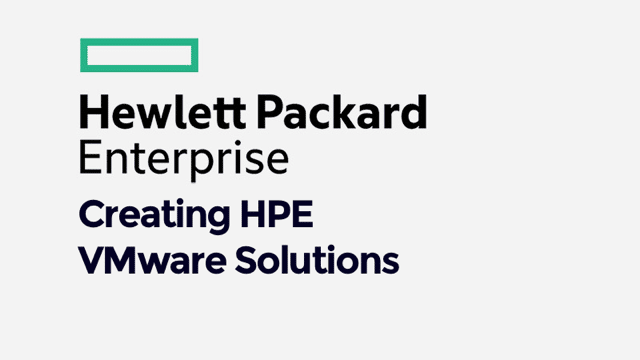 HPE VMware Solutions Exam Bundle (0001175352)