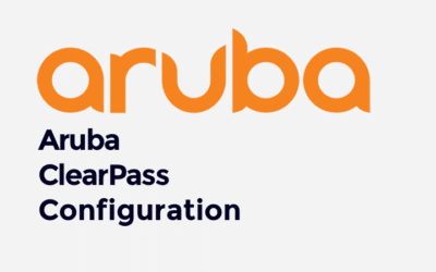 Aruba ClearPass Configuration (0001202122)