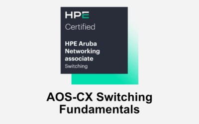 AOS-CX Switching Fundamentals (0001208242)