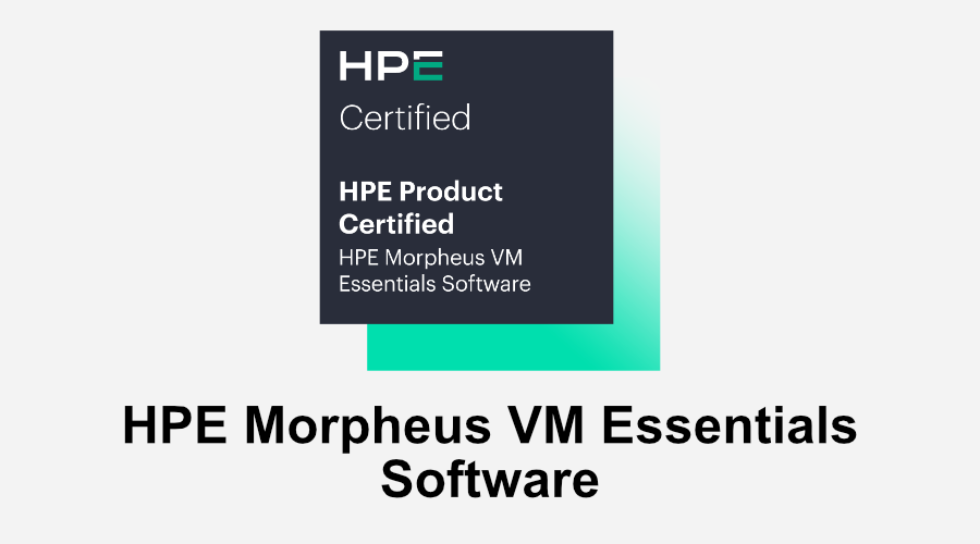 HPE Morpheus VM Essentials Software