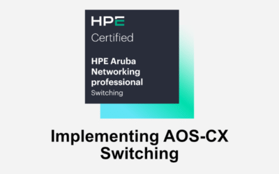 Home 4 Implementing AOS-CX Switching (0001208243)