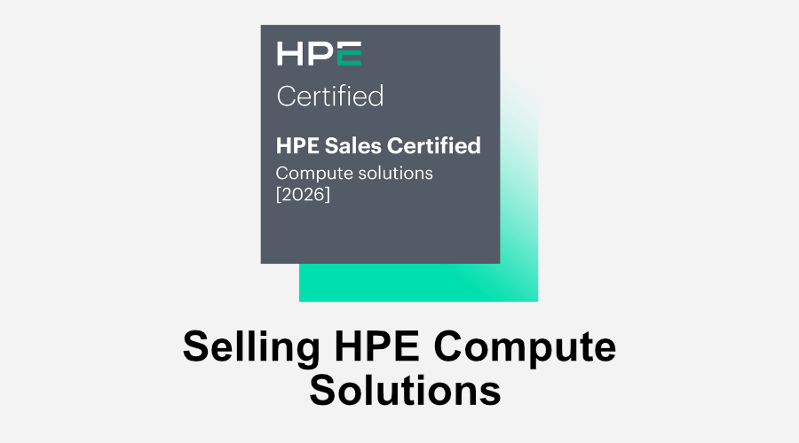 Selling HPE Compute Solutions